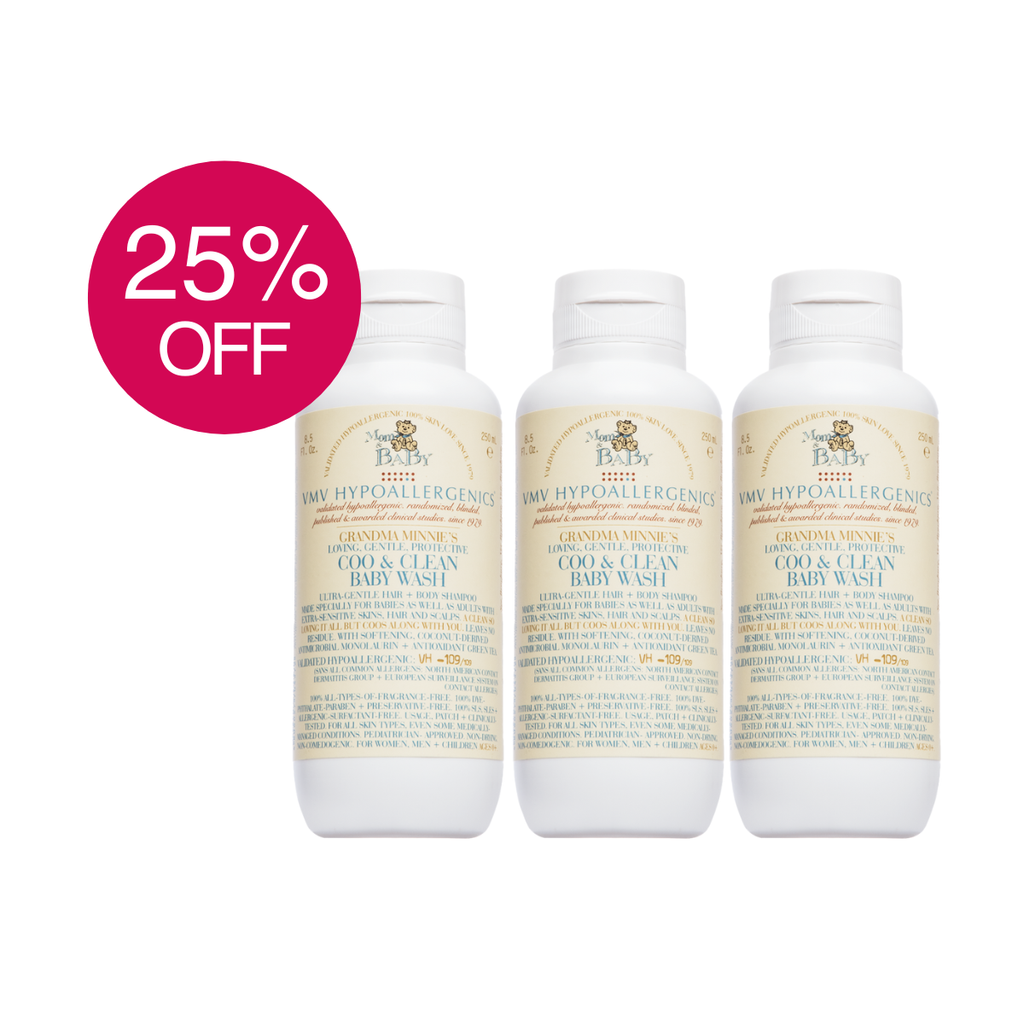 Coo and Clean Baby Wash TRIO