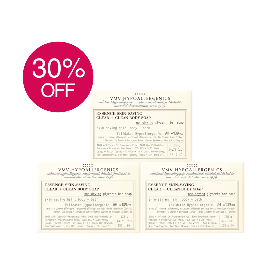 Essence Skin-Saving Clear + Clean Body Soap Trio