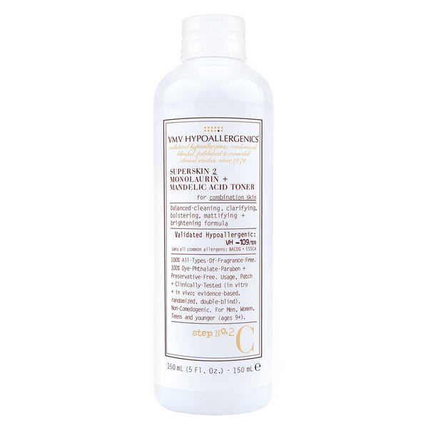 SuperSkin 2 Monolaurin + Mandelic Acid Toner for Combination Skin