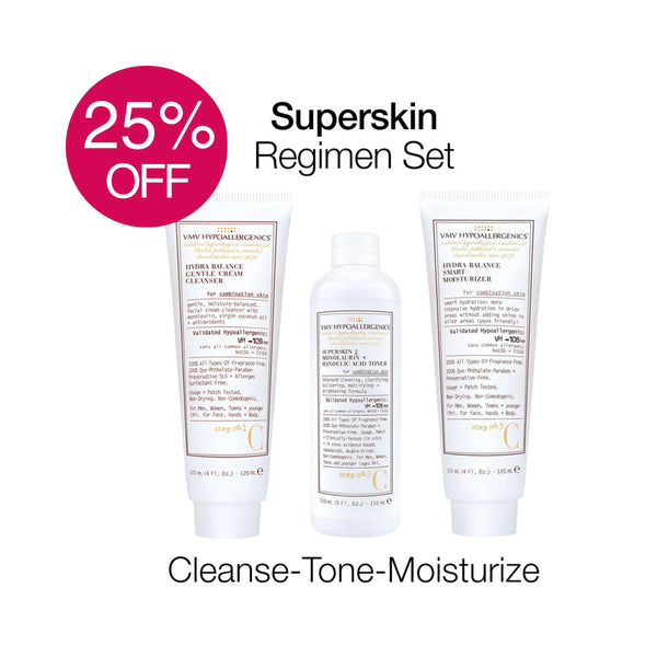 Superskin Hydra Balance Regimen Set: For Combination Skin